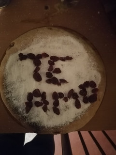 Una foto de Budín de pan con chocolate