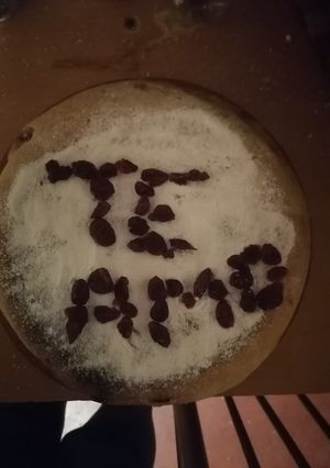Una foto de Budín de pan con chocolate