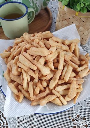 Foto resep TEPUNG GUNTING / BIJI KETAPANG / KUE BIJI BIJI