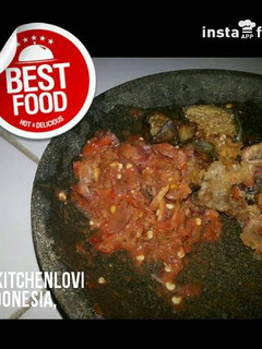 Foto resep Sambal cumi asin cuko