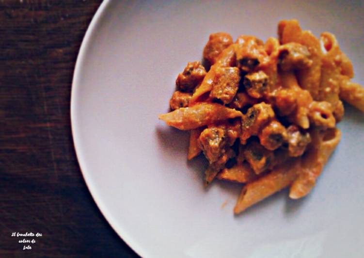 Penne, panna e spinacini