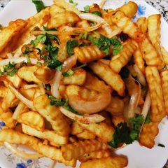 A picture of Massala chips.