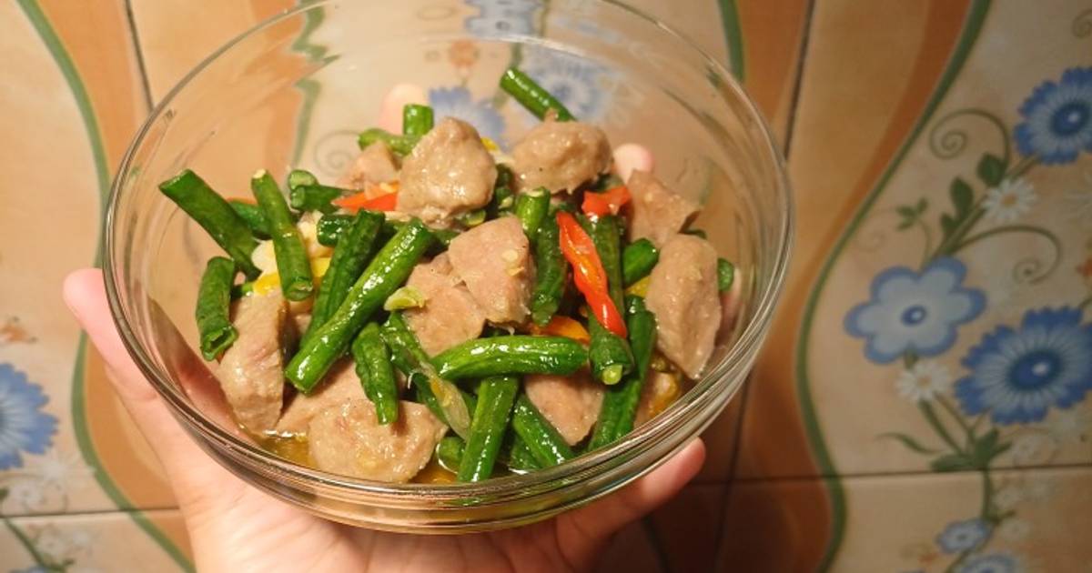 1 067 Resep Kacang Panjang Bakso Enak Dan Mudah Cookpad