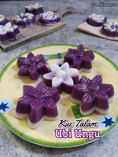 Foto resep Kue Talam Ubi Ungu