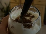 Una foto de postre italiano
