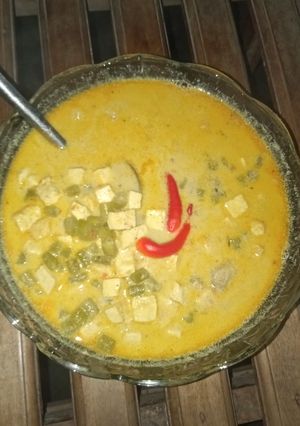 Foto resep Sayur kuning buncis tahu