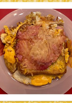 Une photo de • Croque monsieur revisité •