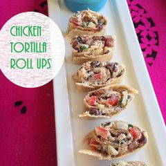 A picture of Chicken Tortilla Roll Ups.
