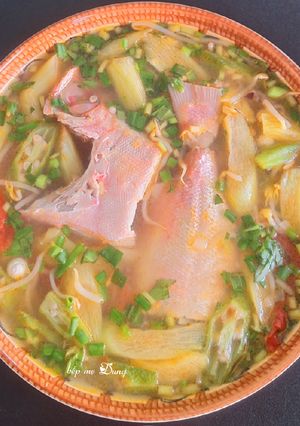 Hình của món Canh chua cá sơn thóc.