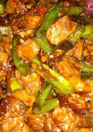 Foto resep Oseng Tempe kacang panjang Saus Tiram