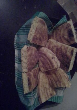 صورة لوصفة كسرة خميرة