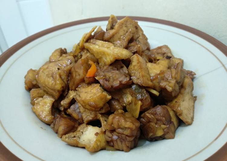 Orek Tahu Tempe