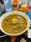 Soupe de Gombo aux poissons fumés
