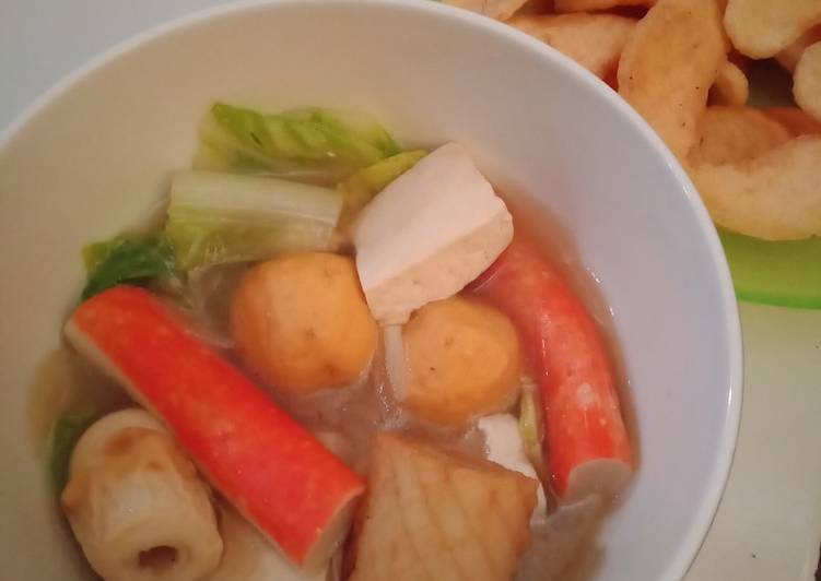 Sukiyaki rumahan sederhana