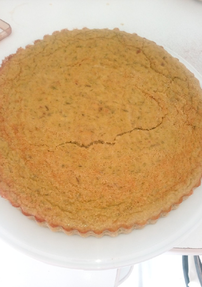 Una foto de Puding de puerros y espárragos trigueros