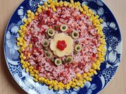 Una foto de arroz primavera