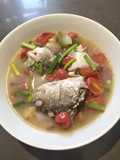 Fish Head in Tomatoes