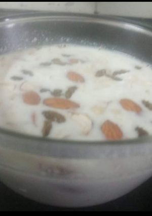 A picture of Paneer kheer.