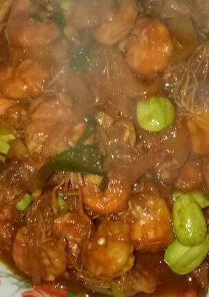 Foto resep Udang saus padang pedas