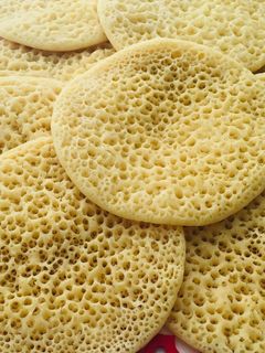 صورة لوصفة بغرير بدقيق الفينو