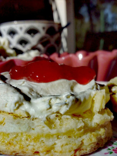 Una foto de Scones argentinos con clotted cream