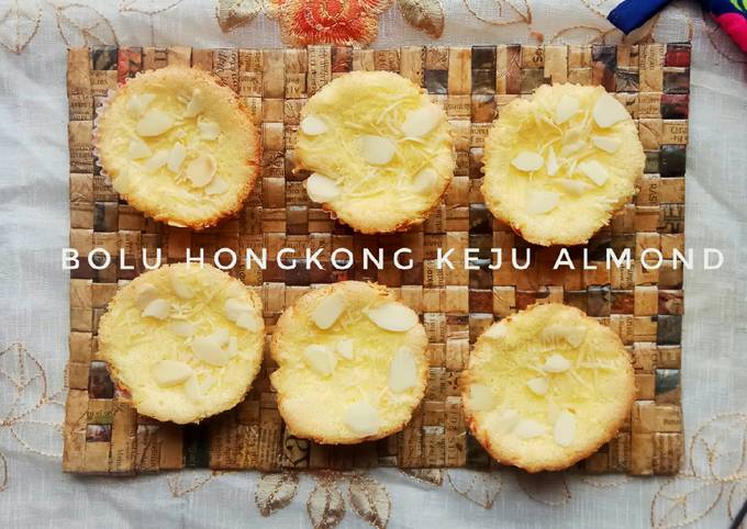 Tutorial Masakan Resep Bolu Hongkong Keju Almond