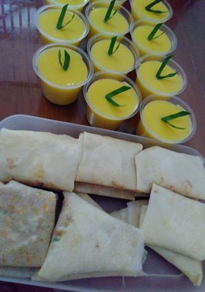 Foto resep Samosa isi kentang ayam kari