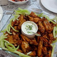 A picture of Fried Tikka Wings.