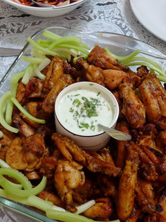 A picture of Fried Tikka Wings.