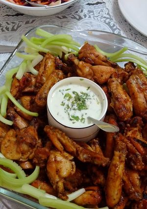 A picture of Fried Tikka Wings.