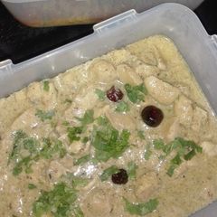 A picture of White Karahi...💞.