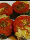 Tronquitos de calabacín rellenos