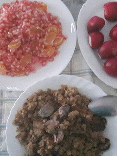 Una foto de Migas revueltas
