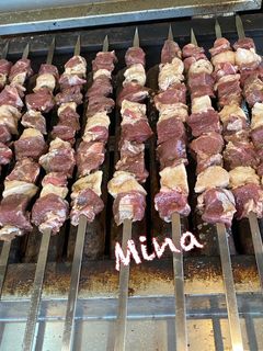 عکسی از دستور کباب چنجه و دنبه