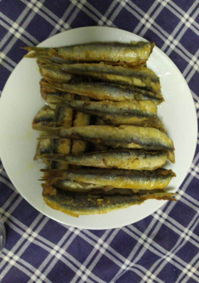 Una foto de Boquerones fritos