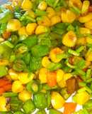 Bắp mỹ xào đậu que