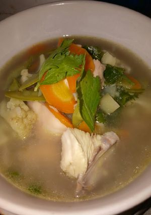 Foto resep Sop ayam pala