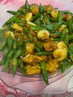 Foto resep Tumis kacang panjang pedas