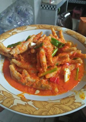 Foto resep 10. Ceker merah