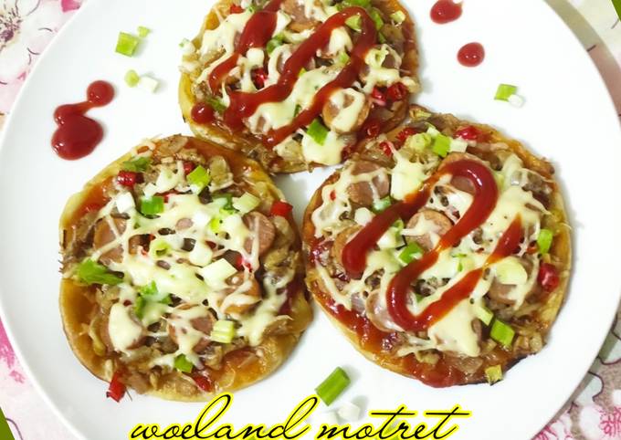 Topping Pizza Roti Maryam (super nagehin)