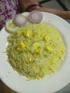 পনির পোলাও রেসিপির প্রধান ছবি