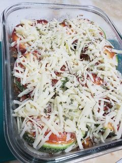 Una foto de Lasaña de Zucchini