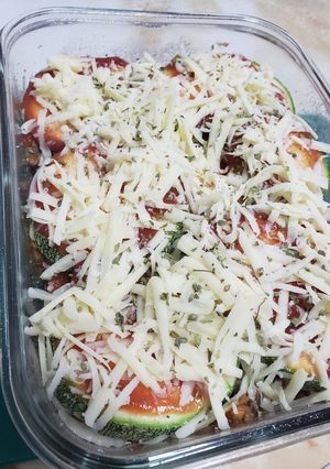 Una foto de Lasaña de Zucchini