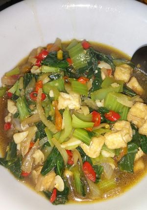 Foto resep Tumis tahu sayur pakcoy