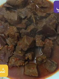 صورة لوصفة شرمولة كبدة الخروف