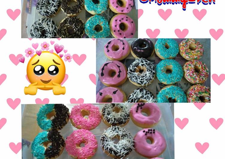 Cara Gampang mengolah Donut maizena Anti Gagal