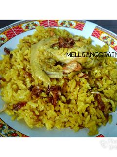 Foto resep Nasi ayam briyani