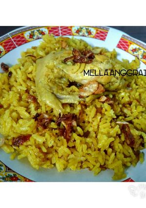 Foto resep Nasi ayam briyani