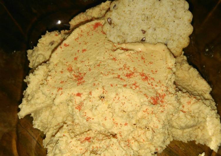 Hummus de garbanzos 😋(sin tahini)