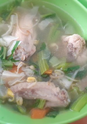 Foto resep Sop wings chiken utk kesuburan wanita